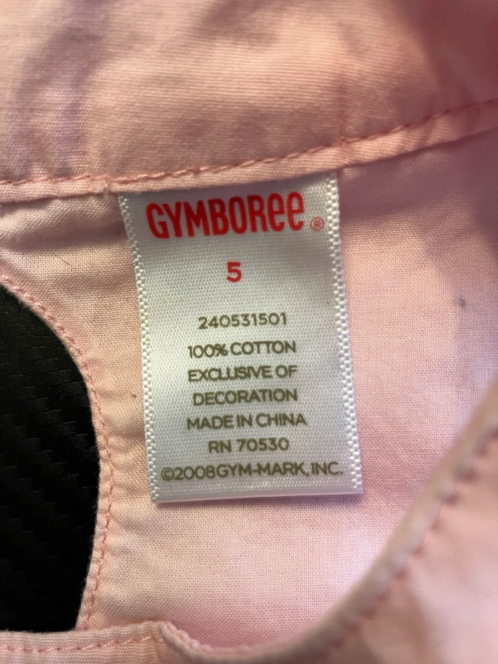 Gymboree Pink Girl's Cotton Dress - Size 5